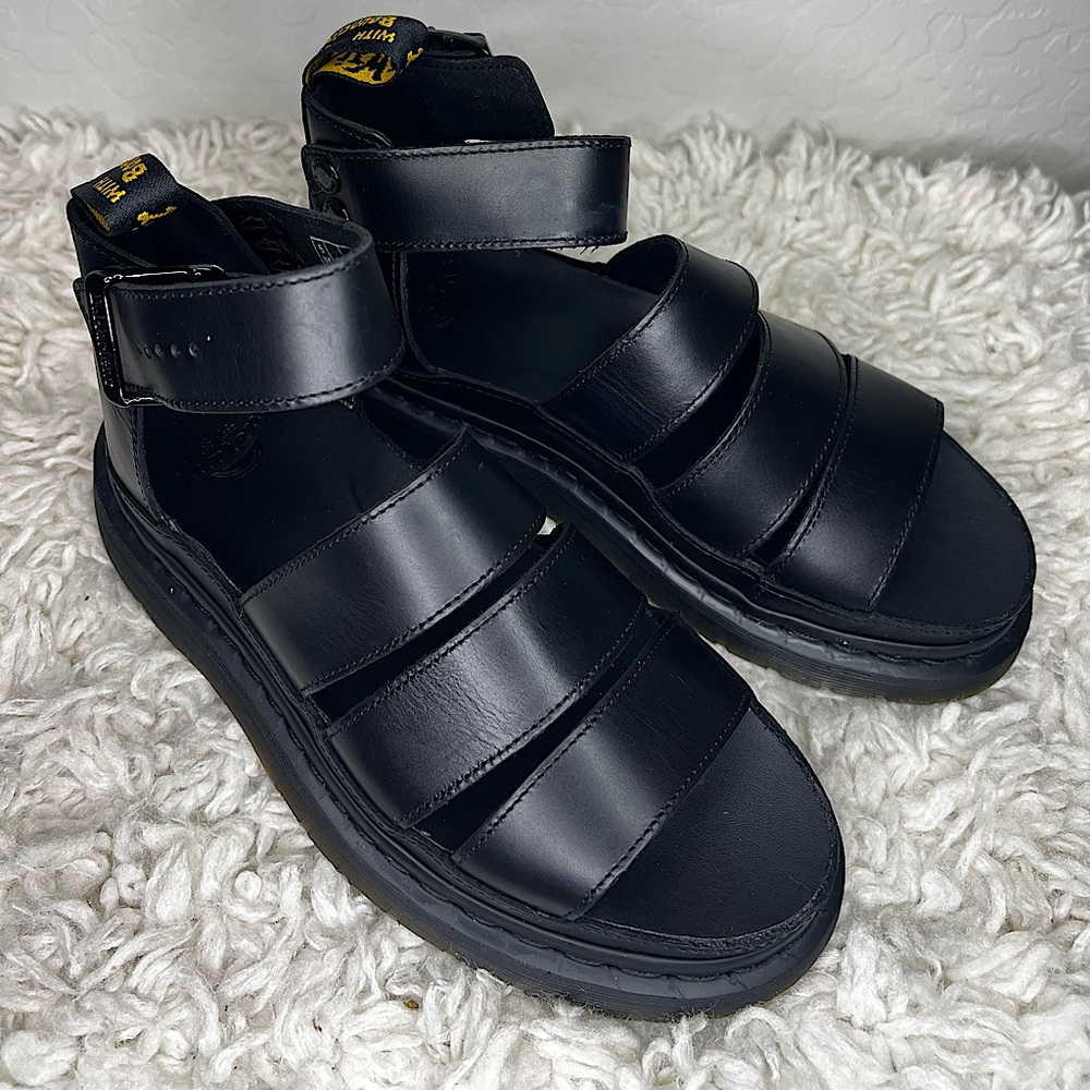 Dr Martens Black Clarissa II Sandals US 7